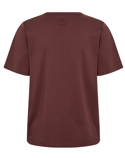 Leveté Room - LR - Paloma 1 T-shirt - Bitter Chocolate
